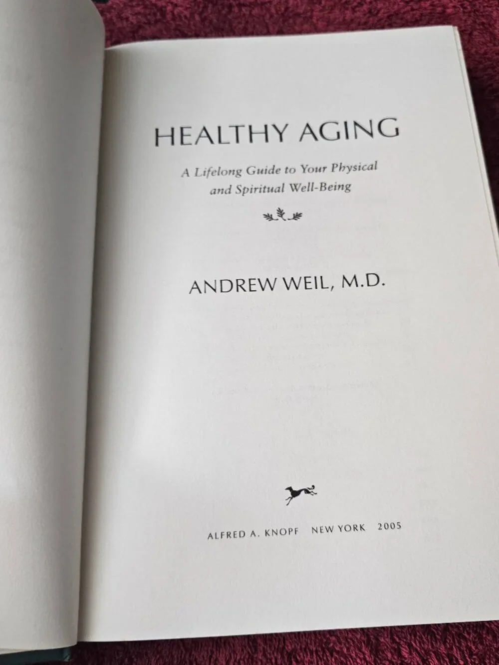 Healthy Aging - Andrew Weil, M.D.